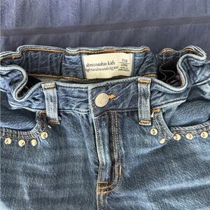 Abercrombie Kids Blue Denim Jeans with Classic Style